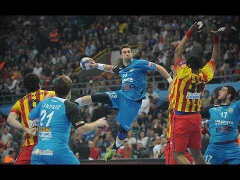 Металург - Барселона 23.02.2014 EHF Champions League