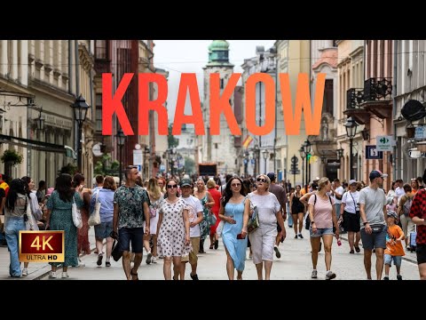 Kraków, Poland |PL| 4K VIRTUAL walking tour 