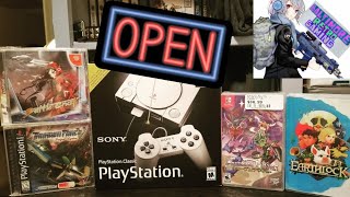 Retro Game Stores are OPEN!!! - Unboxings & some Flea Market stuff - Weekly Vlog