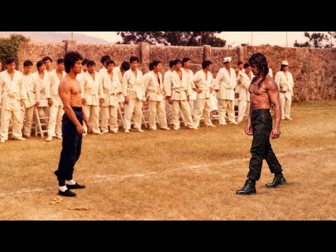 Bruce Lee vs John Rambo (Sylvester Stallone) Who Wins?