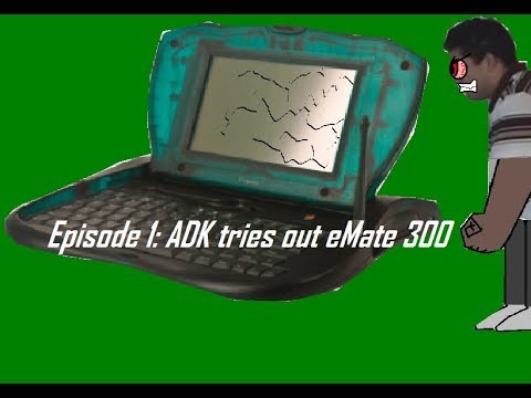The Angry Dominican Kid Show - Season 1 Episode 1: tries out eMate 300 (REMAKE)