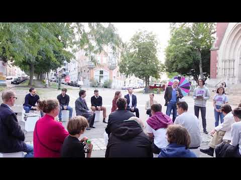 Bundestagswahl 2021 - Ich dreh´ am Rad! Lukasplatz, Wahlkreis Stuttgart II #bundestagswahl2021