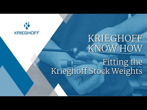 Krieghoff Know How - Fitting the Krieghoff Stock Weights