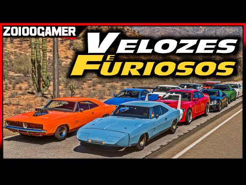 COPA VELOZES & FURIOSOS COM OS CARROS DOS VELOZES & FURIOSOS - FORZA HORIZON 5