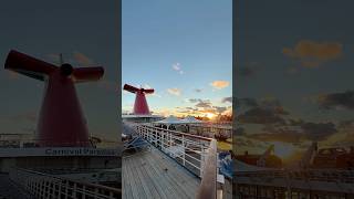 This is my therapy; on a cruise my problems seem to melt away… #cruiseship #carnivalcruise #sunsets