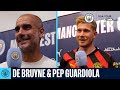 De Bruyne & Pep Guardiola Interview | Man City 2-1 Club America