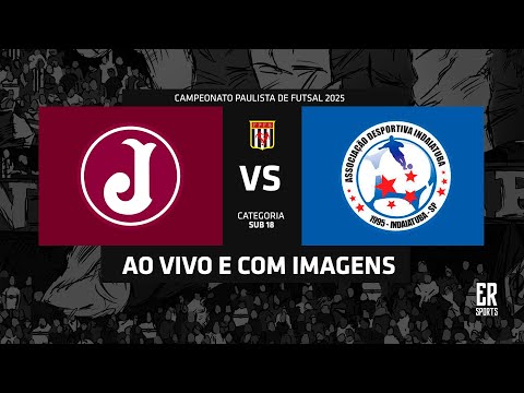 Juventus x Indaiatuba - SUB 18 | 02/11/2025 | AO VIVO | Quartas de Final | Paulista | Ouro