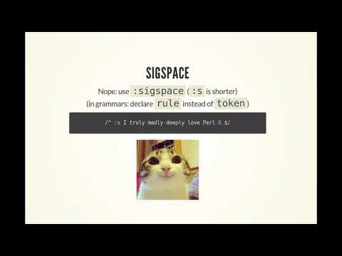 Intro Into Perl 6 Regexes and Grammars