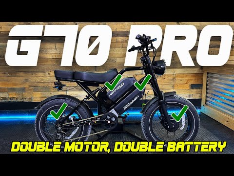 Is This Even An Ebike?! Dual Battery, Dual Motor 5000 Watts/HappyRun G70 Pro Black Friday eBike Deal