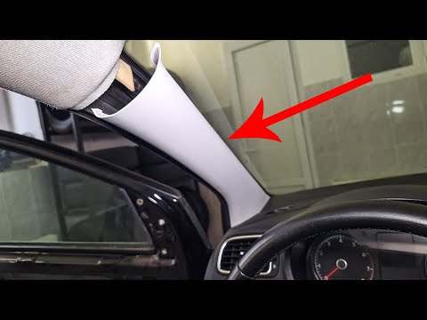 The Easy Way A Pillar Trim Removal - VW Polo MK5
