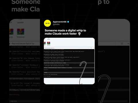 Digital Whip for Claude 😲