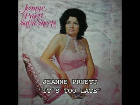 JEANNE PRUETT - "IT'S TOO LATE"(1980)