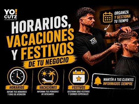 Horarios, festivos y vacaciones