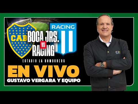🔴 EN VIVO BOCA vs. RACING | APERTURA | FECHA 6 | Relatos de GUSTAVO VERGARA | Cadena 3