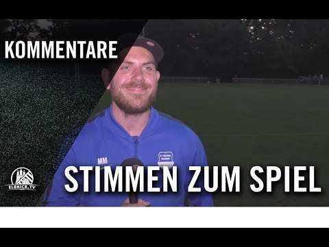 Die Stimmen zum Spiel | Viktoria Harburg II - Dersimspor II (2.Runde, Pokal der 2.Herren)