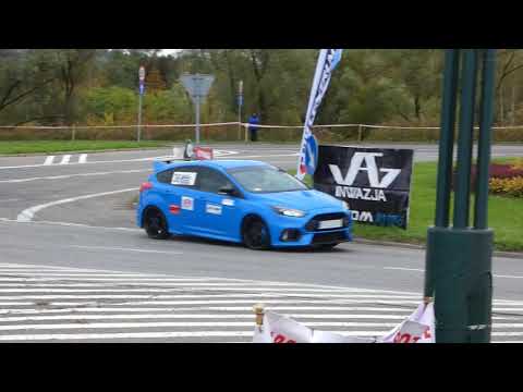 Super Oes 2017 Nowy Sącz #36 Ford Focus RS przejazd 2