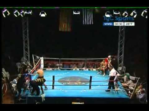 Luis TEJERINA vs Cesar MILLA - Full Fight - Pelea Completa