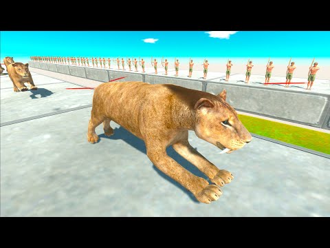 Challenge Units on the Road vs. Army of Archers - ARBS