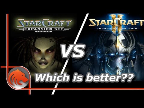 StarCraft 1 vs StarCraft 2