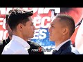 RYAN GARCIA VS. FRANCISCO FONSECA - FULL FACE OFF VIDEO