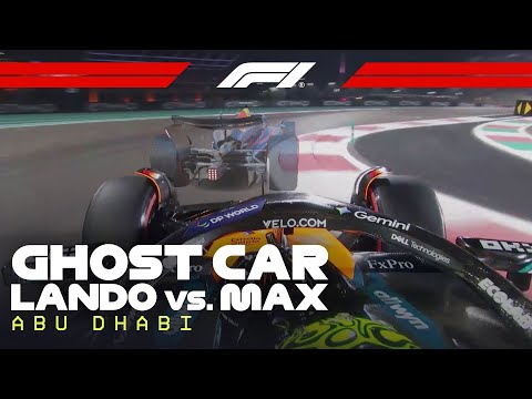 Max Verstappen & Lando Norris' Ghost Car Comparison Laps! | 2025 Abu Dhabi Grand Prix