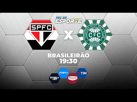 São Paulo x Coritiba: veja horário e onde assistir ao Brasileirão