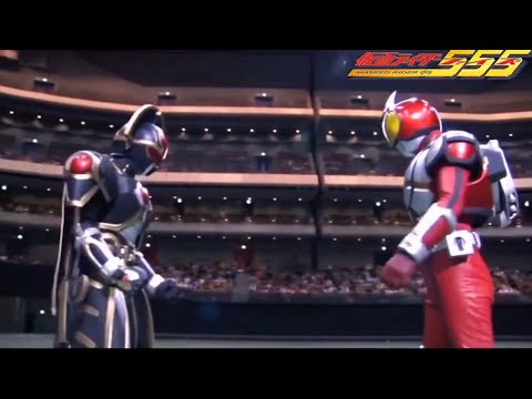 Kamen Rider Faiz Blaster Form Vs Kamen Rider Orga Final Fight 