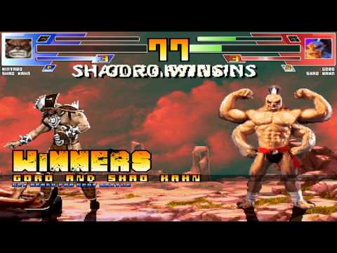 SS MUGEN All-Stars #85 - Kintaro(me) and Shao Kahn vs. Goro and Shao Kahn