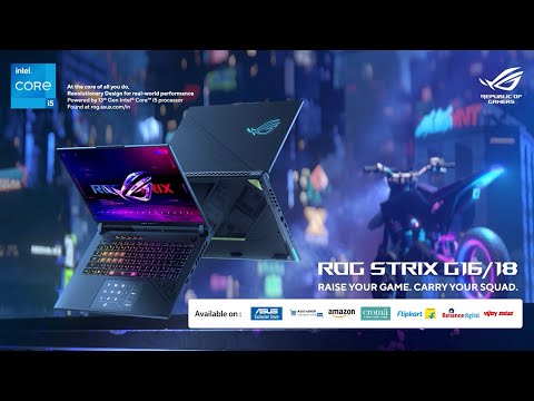 ROG STRIX G16/18 2023 Gaming Laptop | #BreakAllLimits #IntelInside