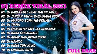 Download lagu DJ TIKTOK TERBARU 2023 - DJ DAYAK FULL BEAT MALIHI JANJI X DJ JANGAN TANYA BAGAIMANA - DJ FULL BAAS mp3