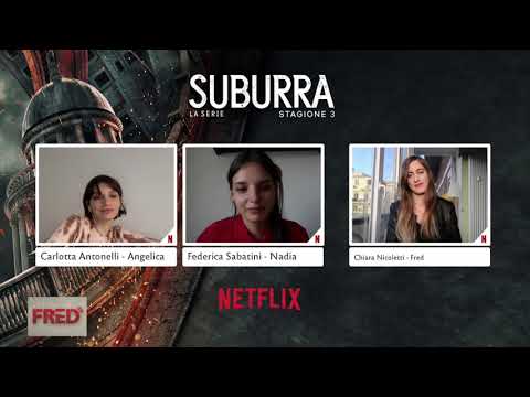 Carlotta Antonelli e Federica Sabatini - SUBURRA 3