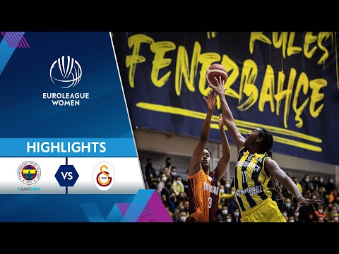 Fenerbahce Safiport - Galatasaray | Highlights | EuroLeague Women 2021/22