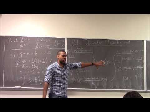 Math 1109 Lecture 17 - Differentiating exponentials and logs; The Chain Rule; The Power Rule