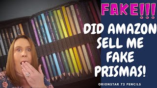 Did Amazon sell me FAKE Prismacolor Premier Pencils aka the Orionstar colored pencil saga