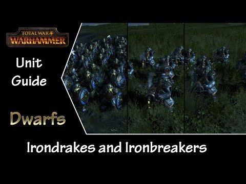 Total War: Warhammer Unit Guide - Dwarfs Irondrakes and Ironbreakers