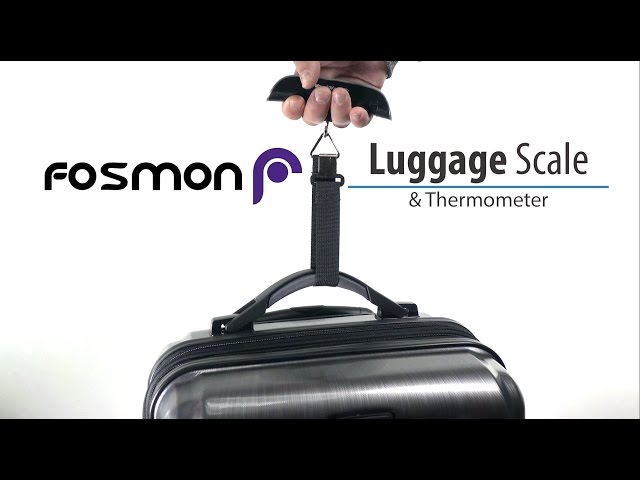 Digital Luggage Scale, Hanging Baggage Scale Backlit LCD Display
