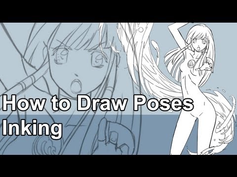 How to Draw Poses-Secrets To Inking