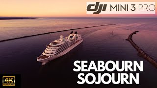 Cruise Ship Seabourn Sojourn I Arriving Adelaide I DJI Mini 3 Pro