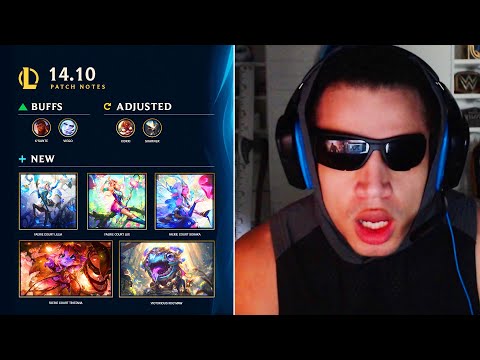 TYLER1 REACTS TO PATCH 14.10 NOTES