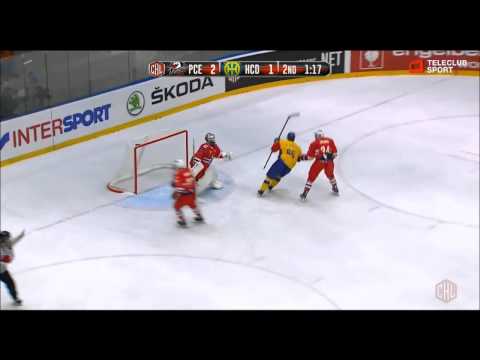 CHL: Dynamo Pardubice - HC Davos 2:3 Highlights