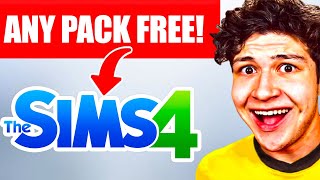 HOW TO GET ALL SIMS 4 PACKS FOR FREE | LEGIT & FAST!!