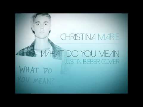 WHAT DO YOU MEAN (COVER) - JUSTIN BIEBER