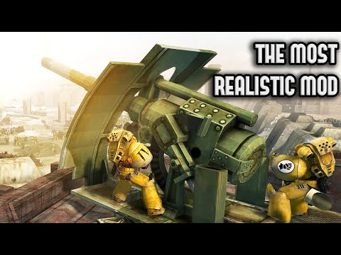 Imperial Fists vs Chaos! - Men of War: Warhammer 40,000 Mod