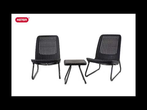 Миниатюра изображения товара Комплект садовой мебели Keter Rio Patio Set / 211426 (коричневый)