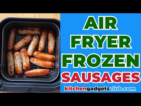 Air Fryer Frozen Sausages (with the philips dual 5000 series)