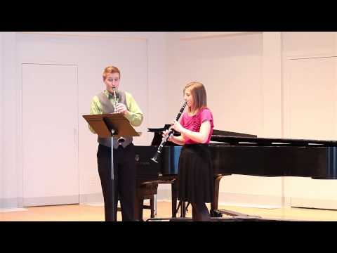 "Sonata for 2 Clarinets"  by Alan Hovhaness