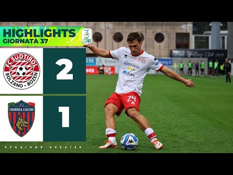 FC Süd Tirol - Alto Adige Bolzano 2-1 Cosenza Calcio