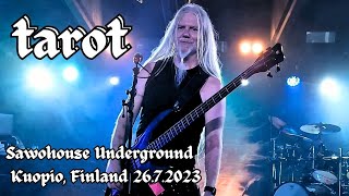 Tarot - Rider of the Last Day @ Sawohouse Underground, Kuopio, Finland 26.7.2023