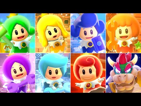 Super Mario 3D World + Bowser's Fury - All Castles