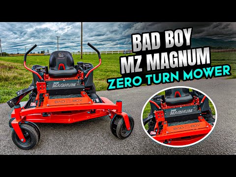 Bad Boy MZ Magnum Zero Turn: The Rebel of Lawn Mowers